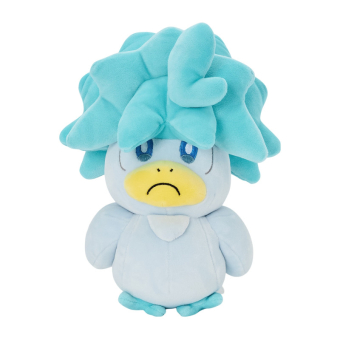 Authentic pokemon center plush Quaxly +/- 23CM Lost Quaxly Mocchiri campaign (messy hair)